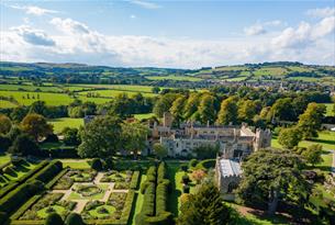 Sudeley Castle aerial view