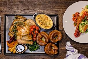 The Clarence Social food