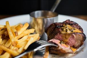 Steak and fries