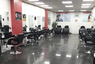 Interior of Celly's Hairdressing