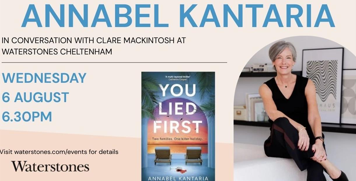 Annabel Kantaria in conversation with Clare Mackintosh - Author Event