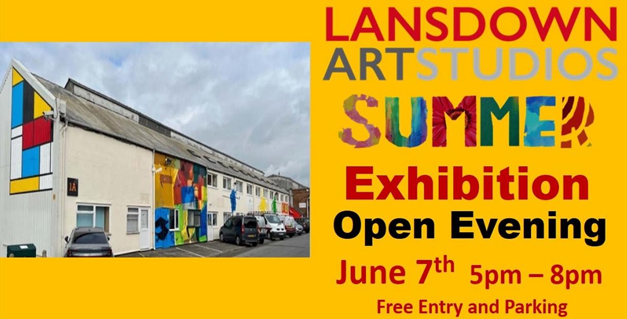 Lansdown Art Studios - Summer Exhibition poster
