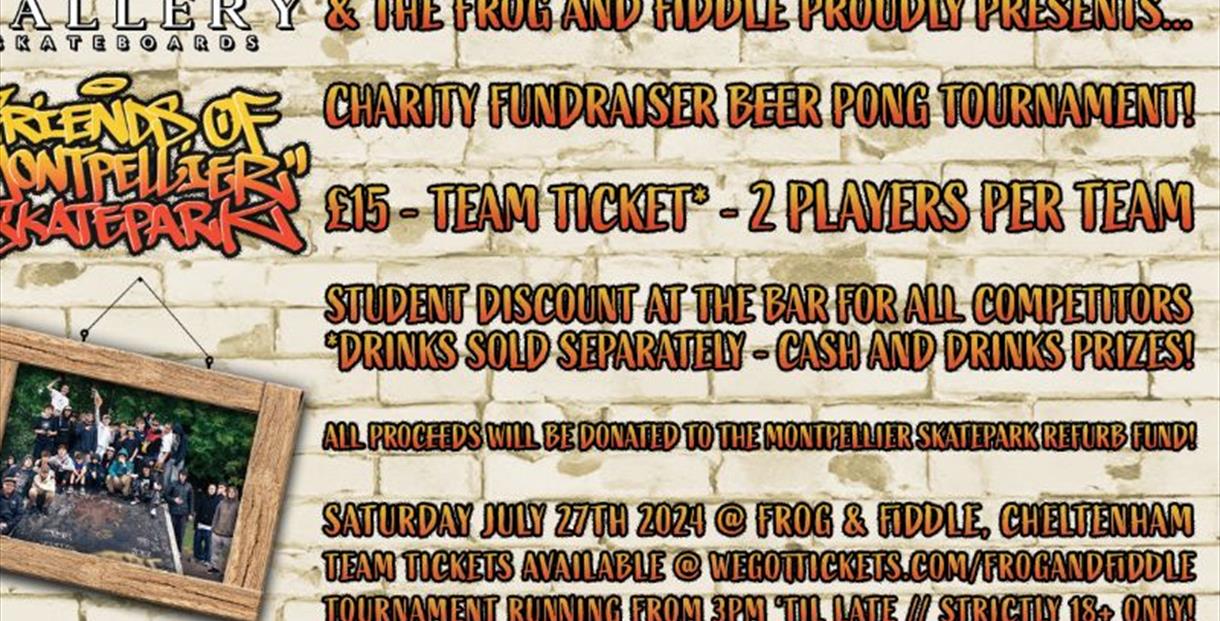 Friends of Montpellier Skatepark - Charity Fundraiser
