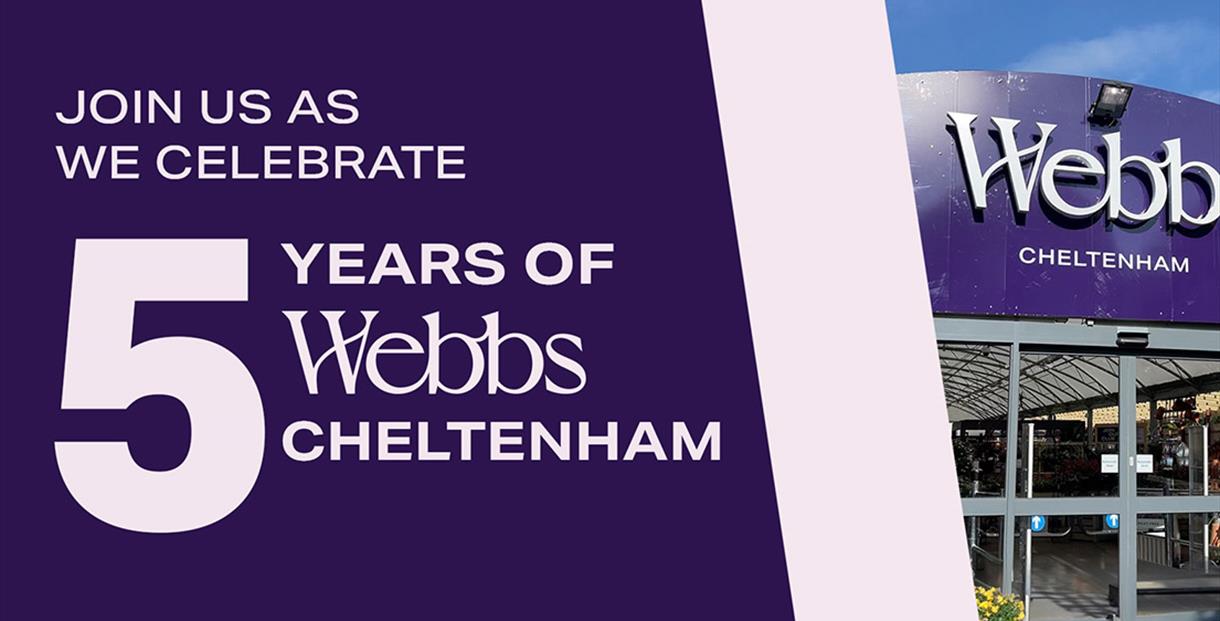 Cheltenham 5th Anniversary of Webbs Cheltenham