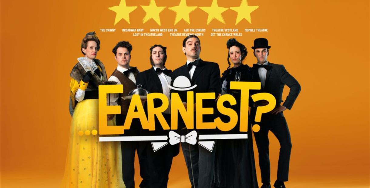 The cast of ...Earnest