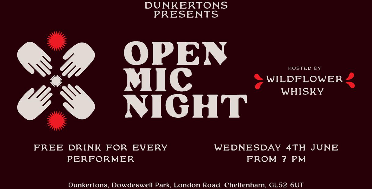 Open Mic Night x Wildflower Whisky
