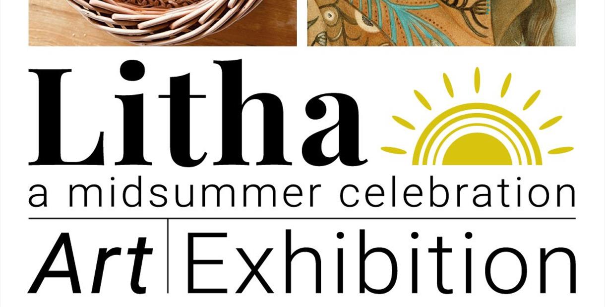 Litha - Midsummer exhibition poster