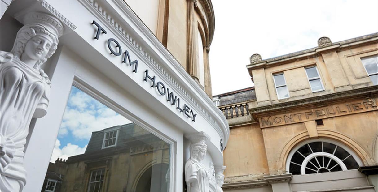 Tom Howley Cheltenham Showroom, Showroom Exterior. Luxury Bespoke Kitchens