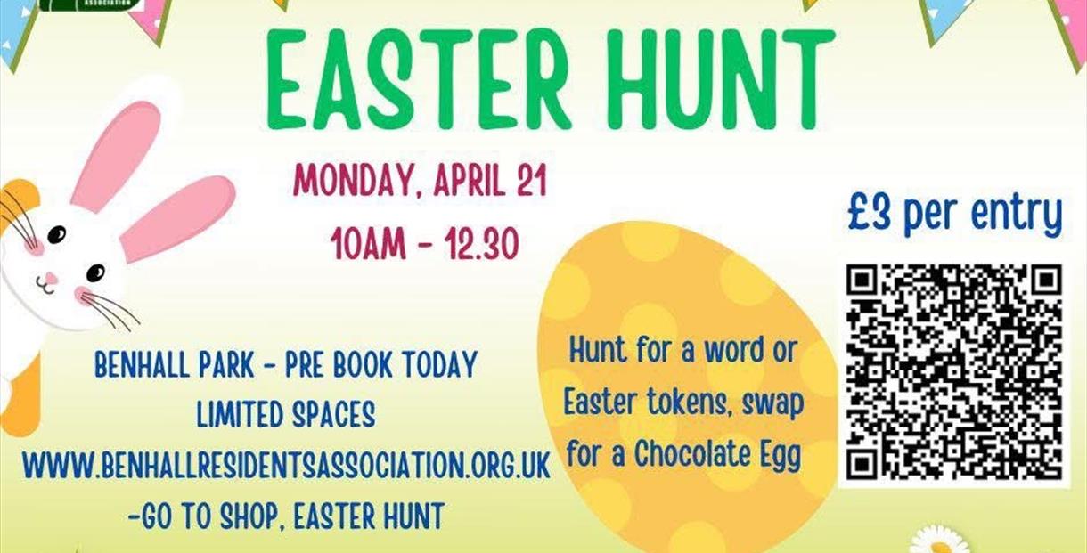 Benhall Park Easter Hunt poster