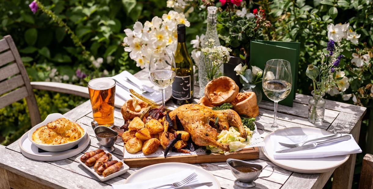 The Wheatsheaf Inn food served