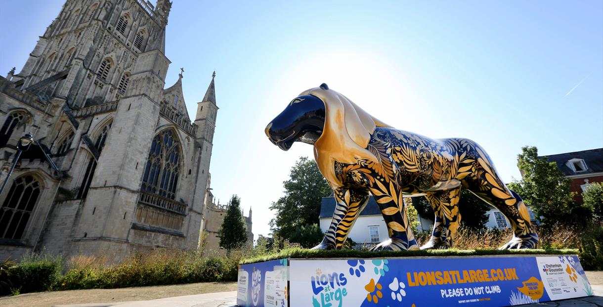 Lions at Large - The Pride of Gloucestershire Trail