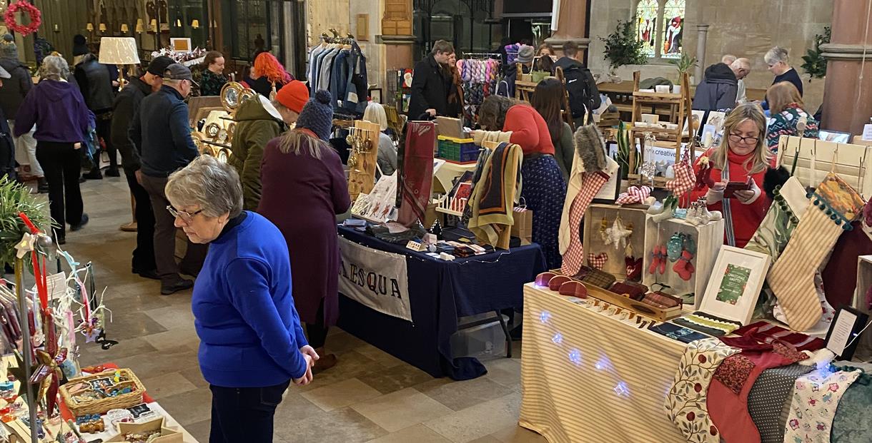 Craft market at Pip and Jim's