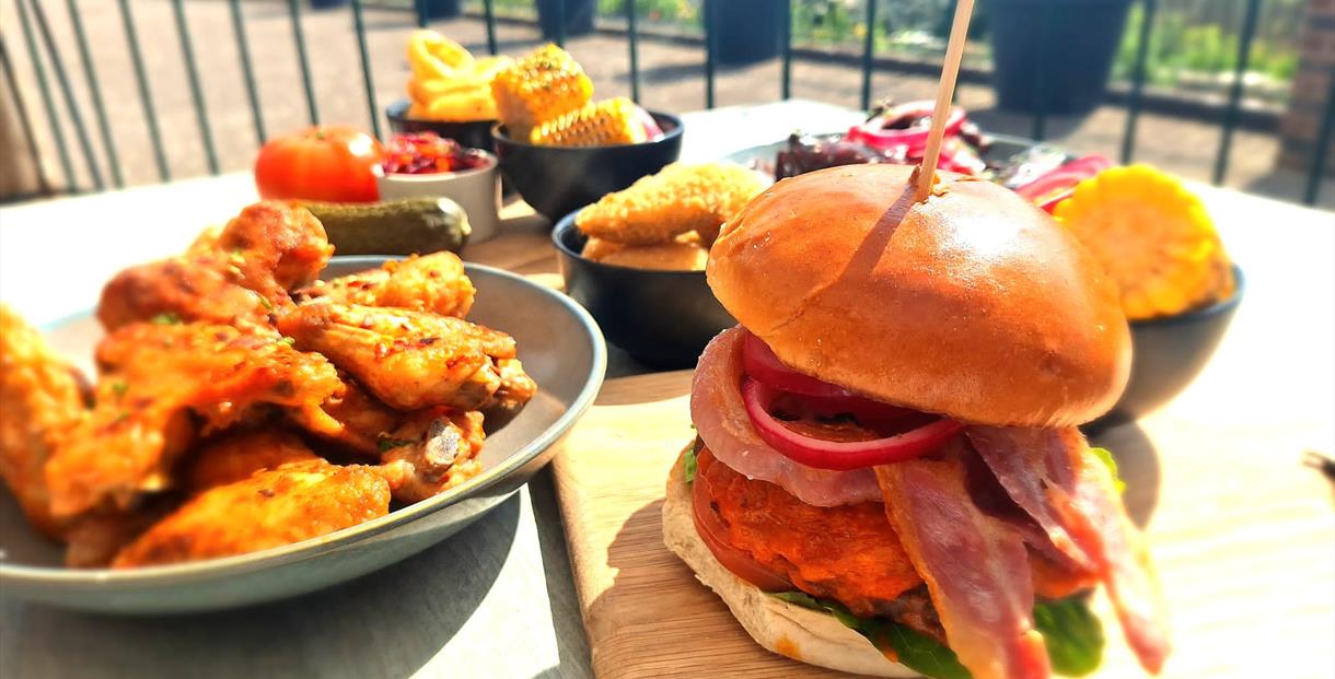 Burgers & BBQ food