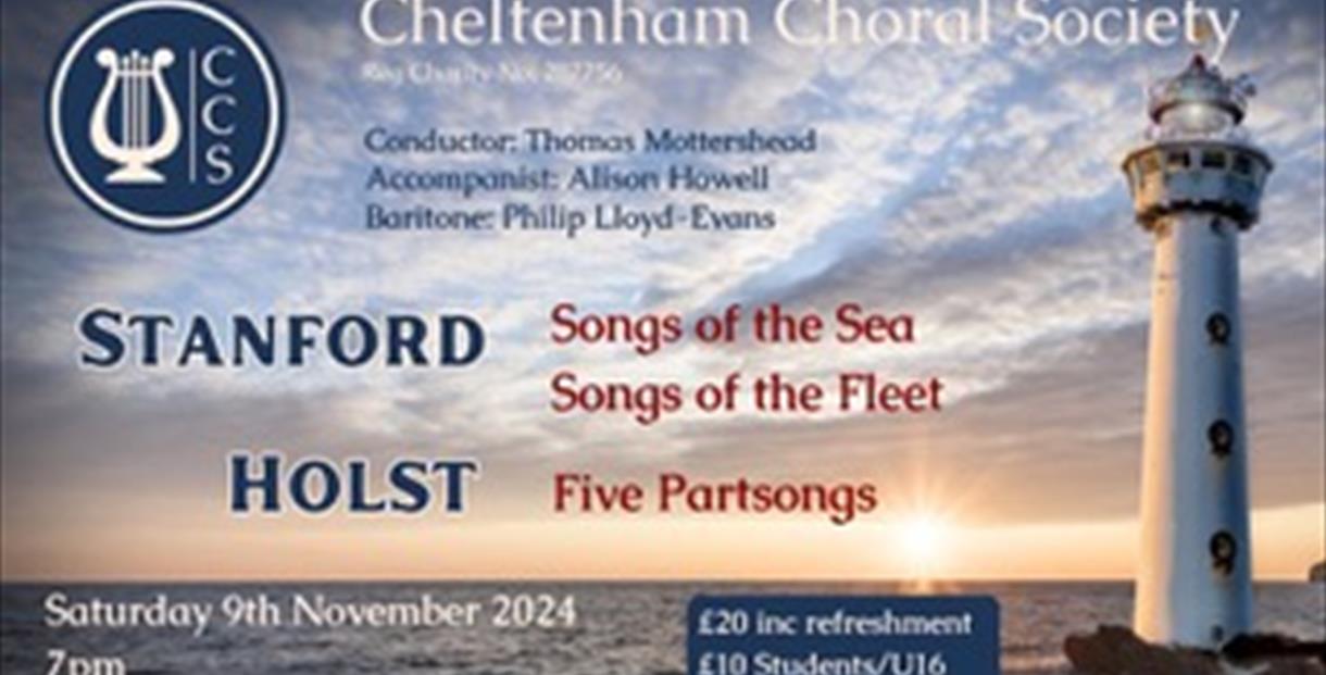 Cheltenham Choral Society sings Stanford and Holst
