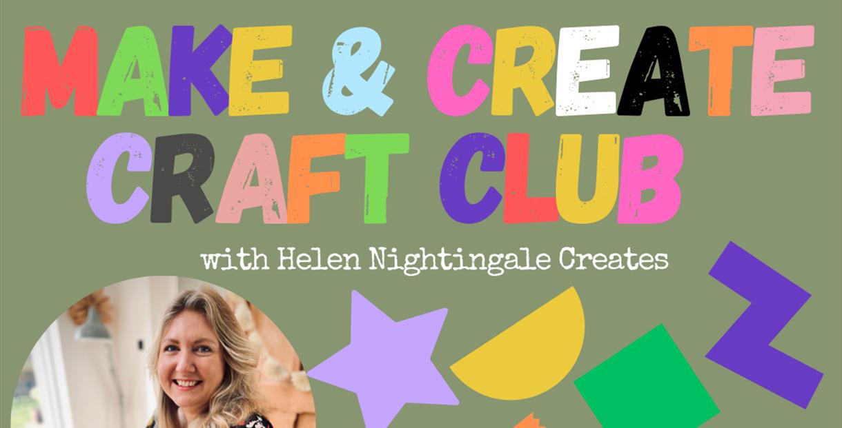 Make and Create Craft Club at Dunkertons
