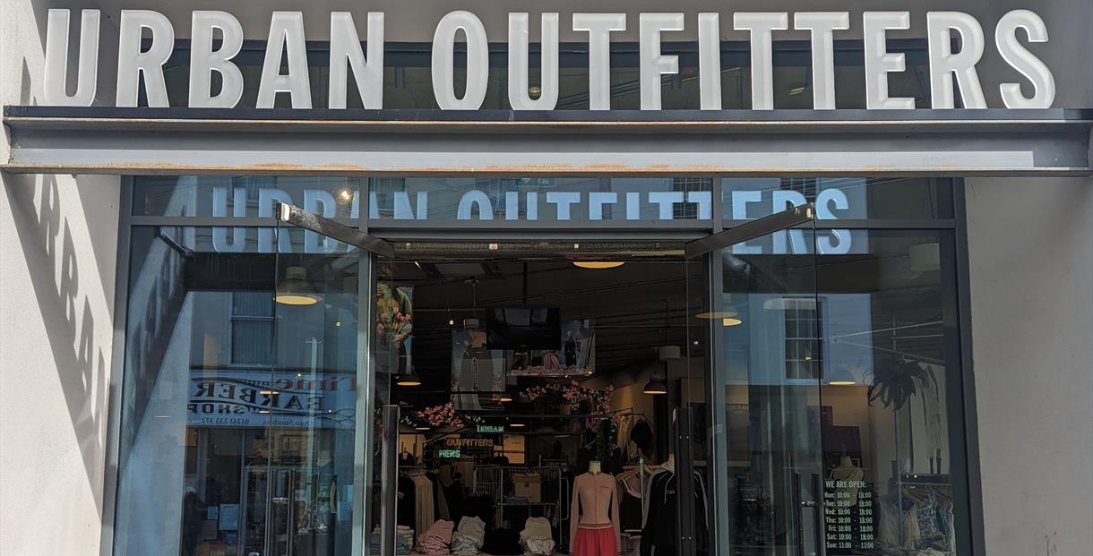 Exterior of Urban Outfitters