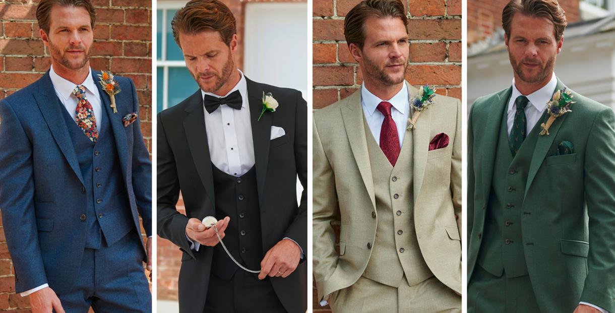 Men wearing Peter Posh formal attire