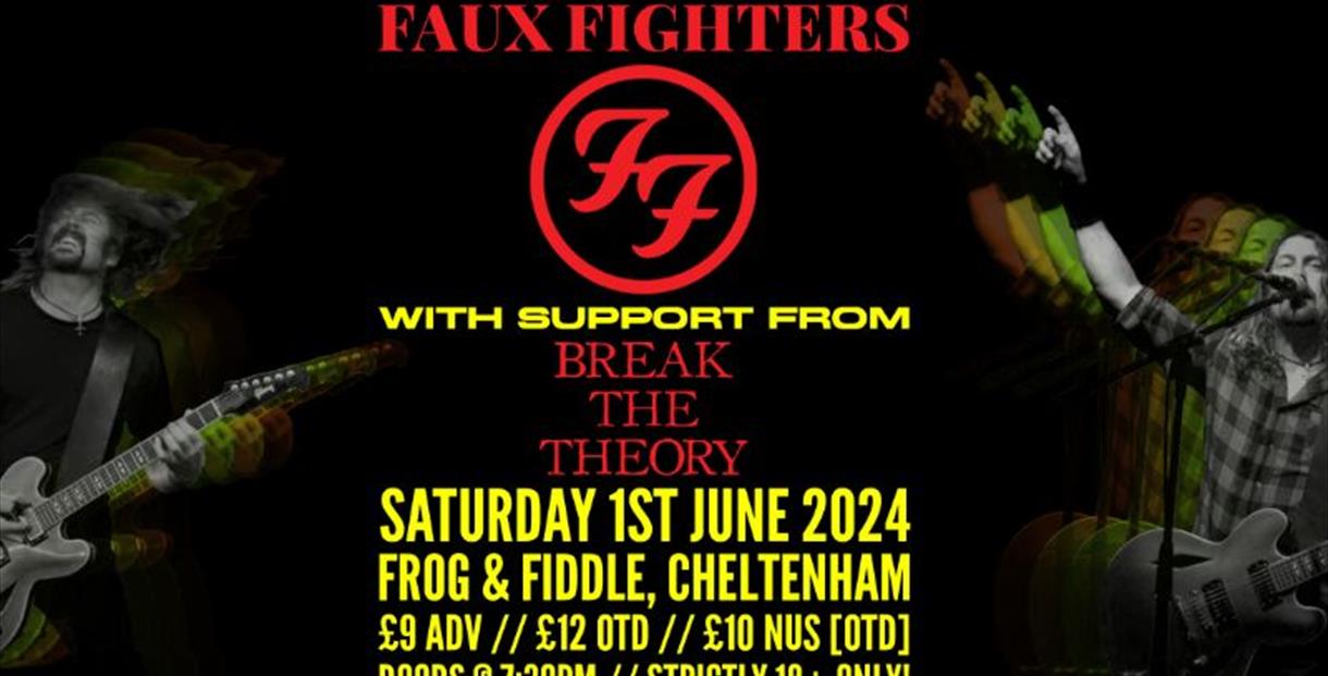 Faux Fighters (Foo Fighters Tribute) - Plus Support poster
