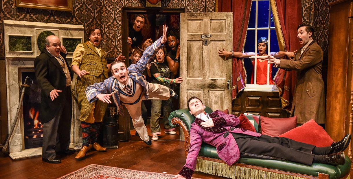 Mischeif Theatre Christmas 2022 The Play That Goes Wrong - Cheltenham -