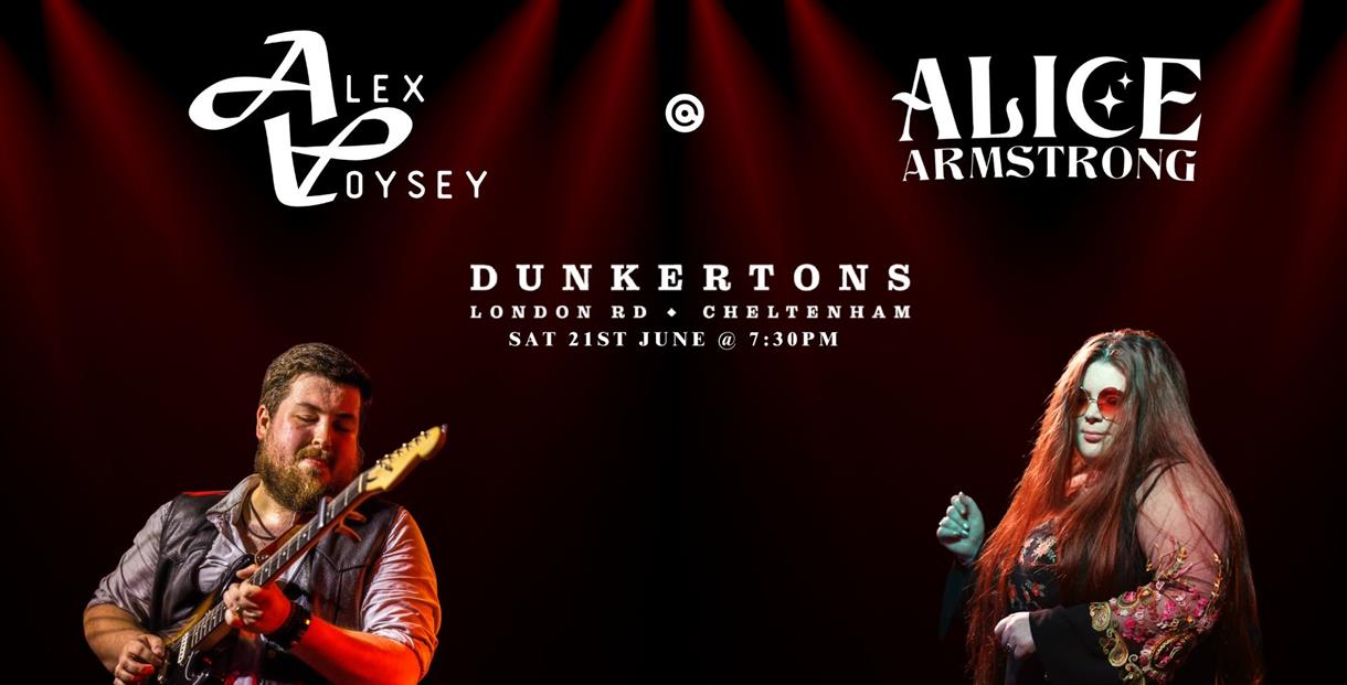 Alex Voysey Blues Band with Special Guest Alice Armstrong poster