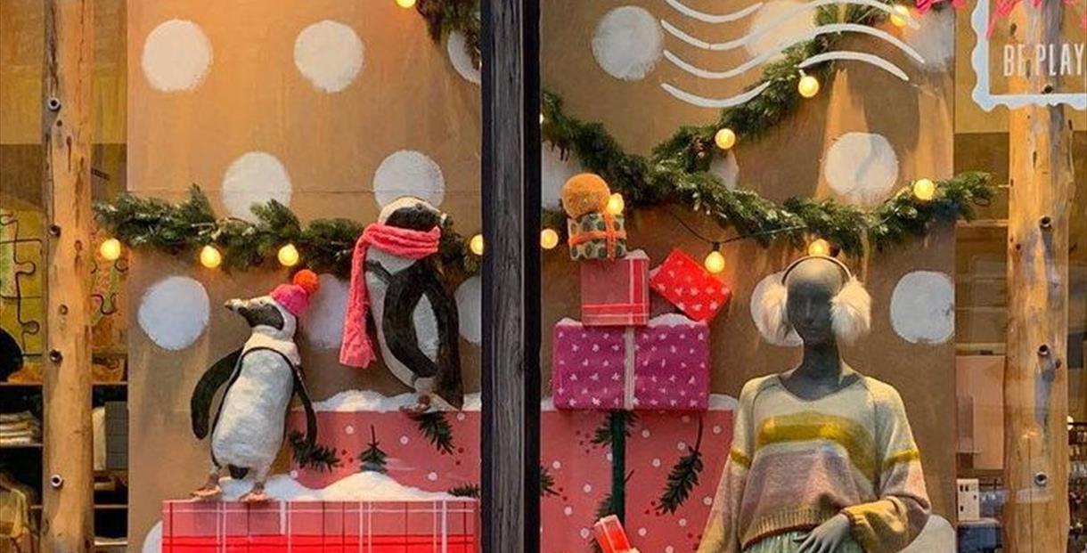 Anthropologie shop window