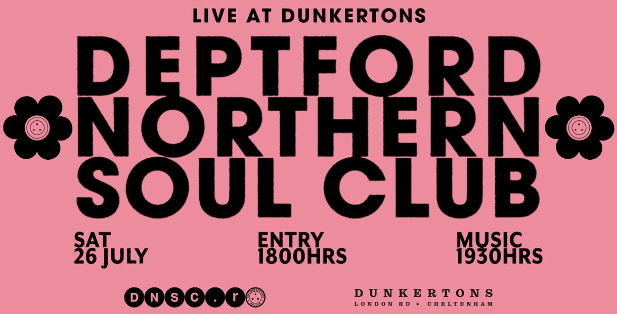 Deptford Northern Soul Club poster