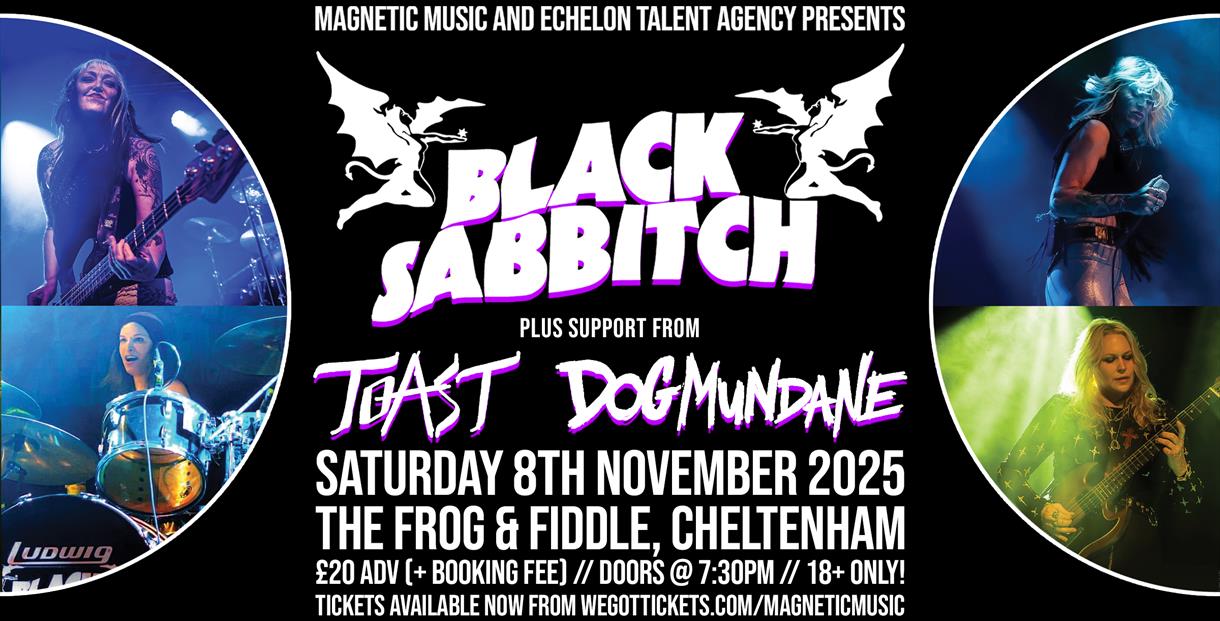 BLACK SABB***H - Live at the Frog and Fi