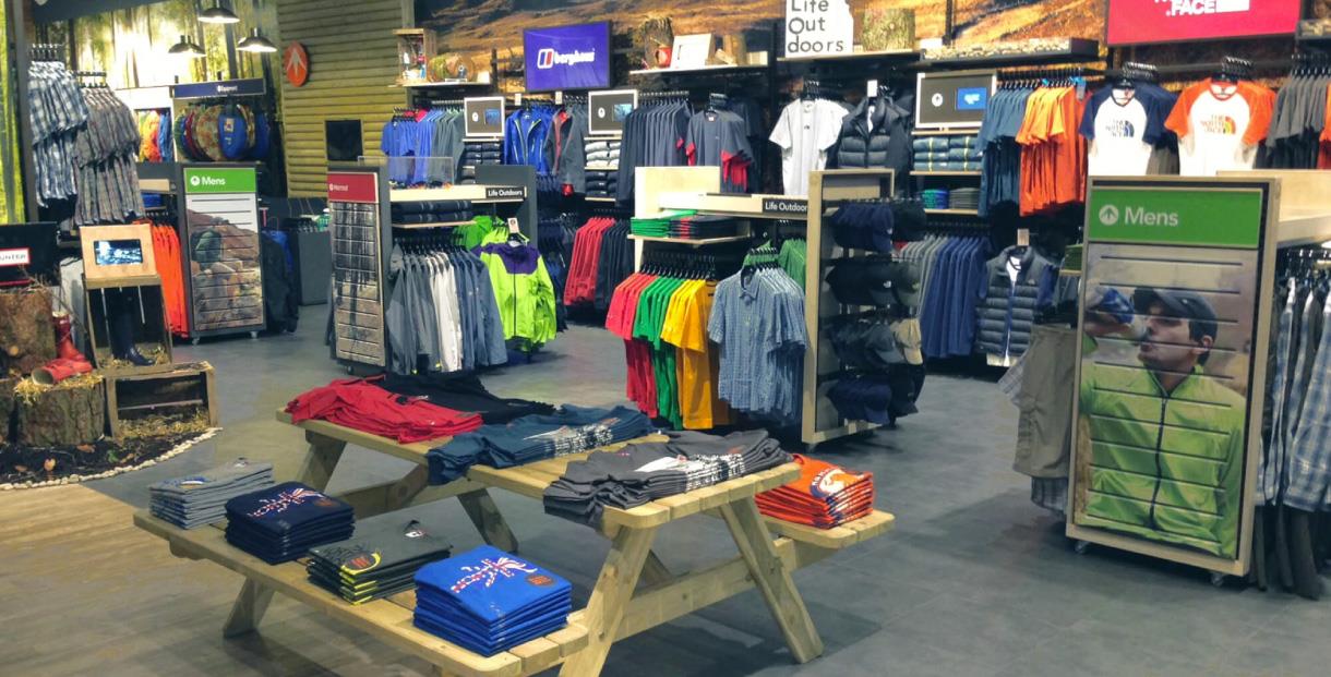 Blacks Outdoor Clothing - Shopping
