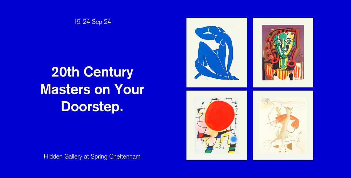 Hidden Gallery Presents: Matisse, Picasso, Miró & Dalí