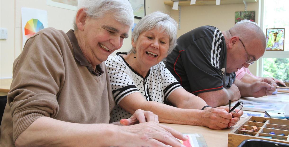 Service users at Longfield