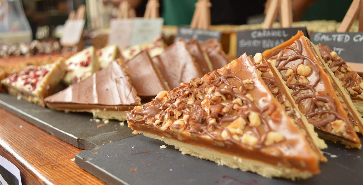 Caramel shortbread