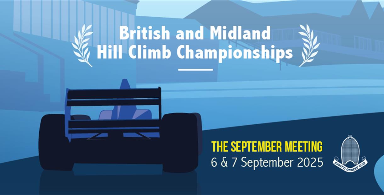 British and Midland Hill Climb Championships - The September Meeting poster
