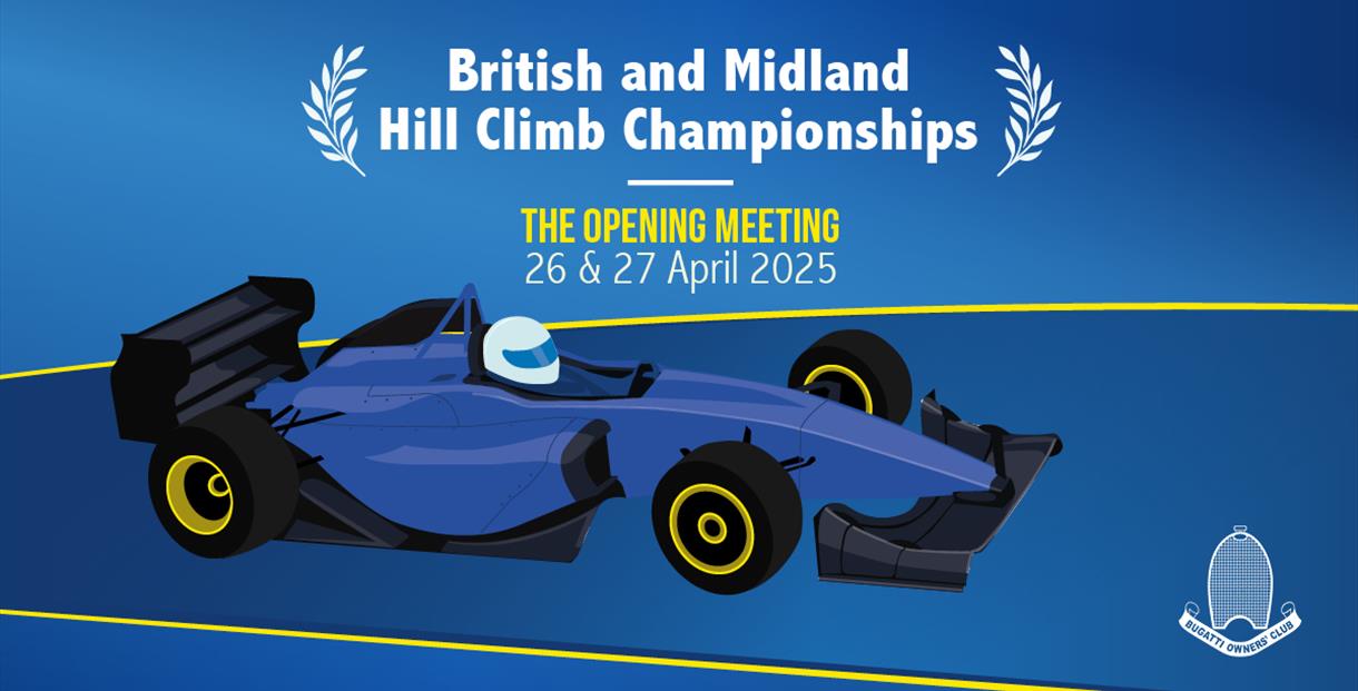 British and Midland Hill Climb Championships - The Opening Meeting poster
