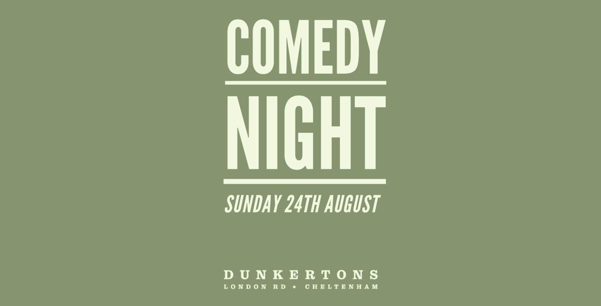 Dunkertons Comedy Night poster
