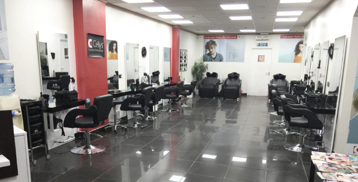 Interior of Celly's Hairdressing