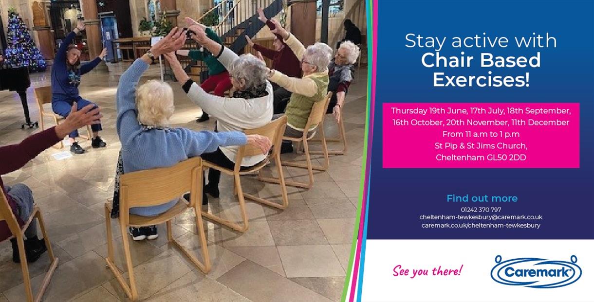 Chair-Based Exercise Class poster
