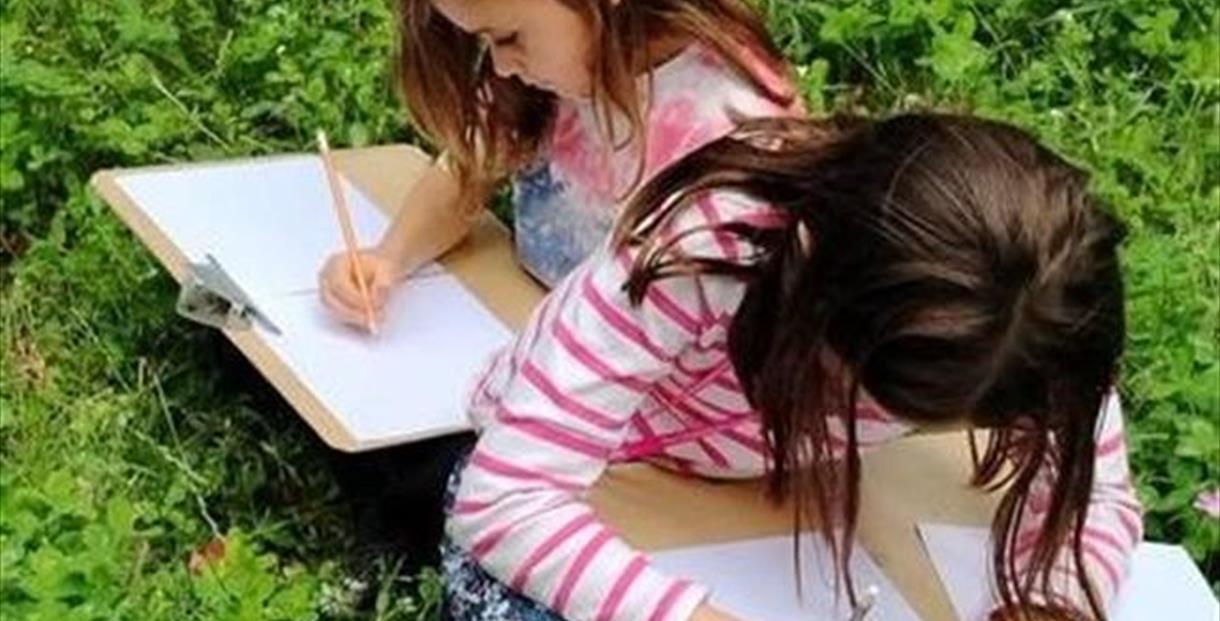 Children drawing