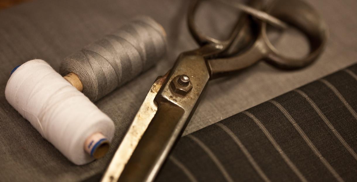 Scissors and thread