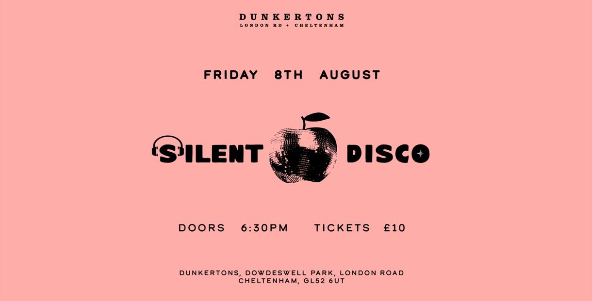 Silent disco poster