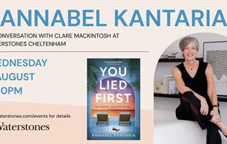 Annabel Kantaria in conversation with Clare Mackintosh - Author Event