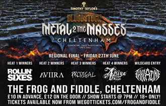 M2TM Cheltenham Regional Final poster