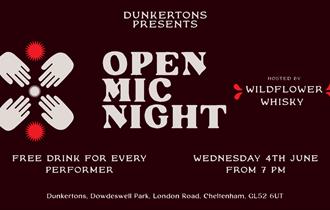 Open Mic Night x Wildflower Whisky
