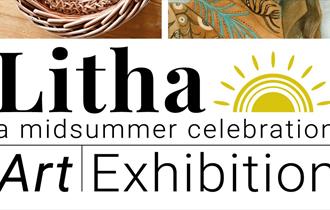 Litha - Midsummer exhibition poster
