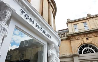 Tom Howley Cheltenham Showroom, Showroom Exterior. Luxury Bespoke Kitchens