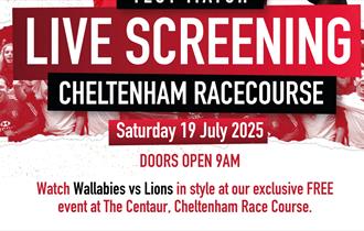 Live Screening Event - Lions vs Australia