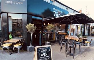 Exterior of Sixways WIne Bar