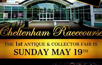 Antiques at Cheltenham Racecourse poster