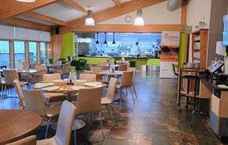 Bistro seating area at Star Bistro