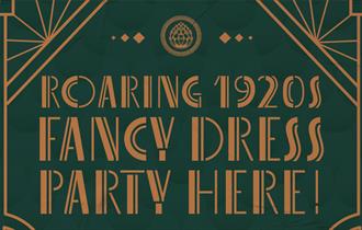 Roaring 1920's Fancy Dress Party poster