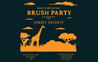 Brush Party Paint & Sip Sunset Heights - Wednesday 8th October